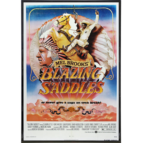 Blazing Saddles Poster Print