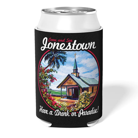 Come and See Jonestown Can Cooler