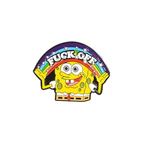 Spongebob "Fuck Off" Enamel Pin
