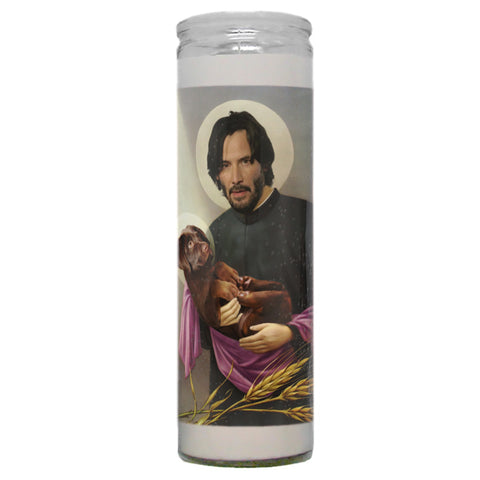 Keanu Reeves Prayer Candle