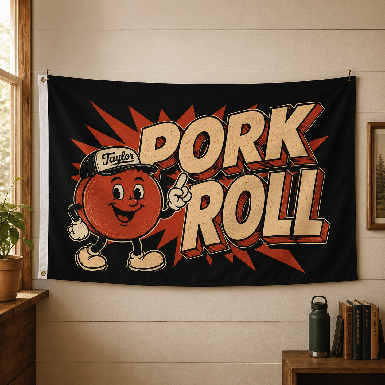 Wholesale Pork Roll Forever Flag - Shady Front