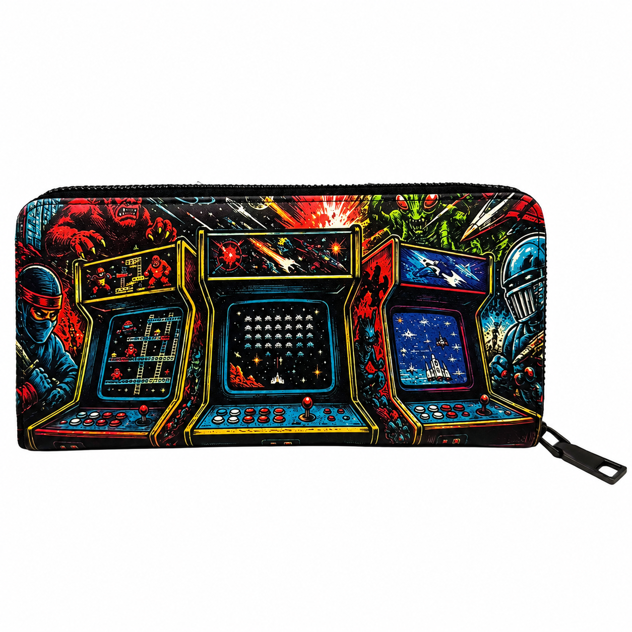 Wholesale Arcade After Dark Clutch Wallet - Shady Front