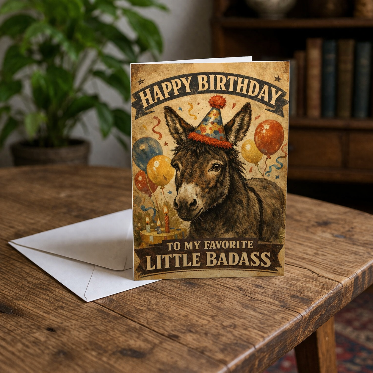 Happy Birthday to My Favorite Badass Card - Shady Front