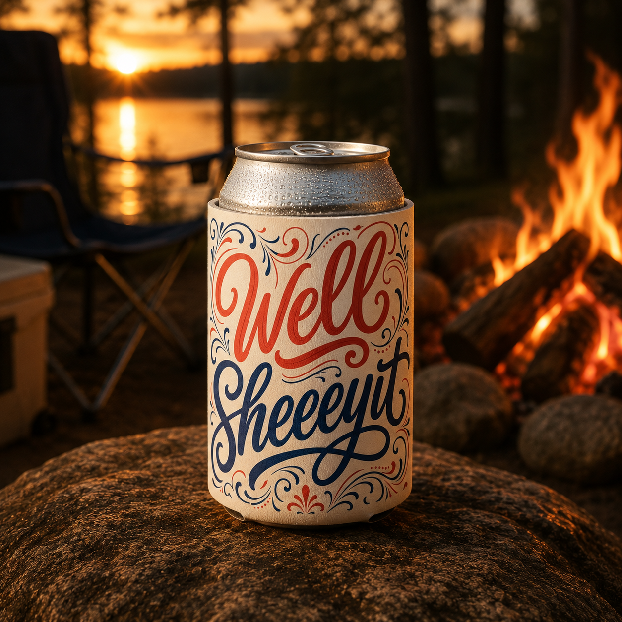 Wholesale Well Sheeyit Can Cooler - Shady Front