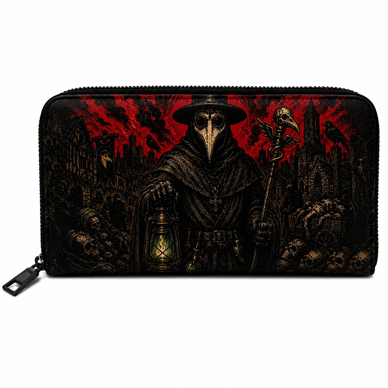 Wholesale The Black Lantern Clutch Wallet - Shady Front