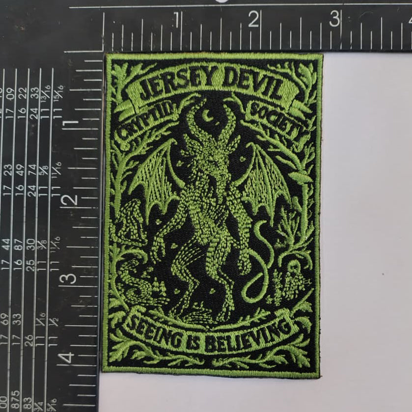 Wholesale Jersey Devil Cryptid Society Patch - Shady Front
