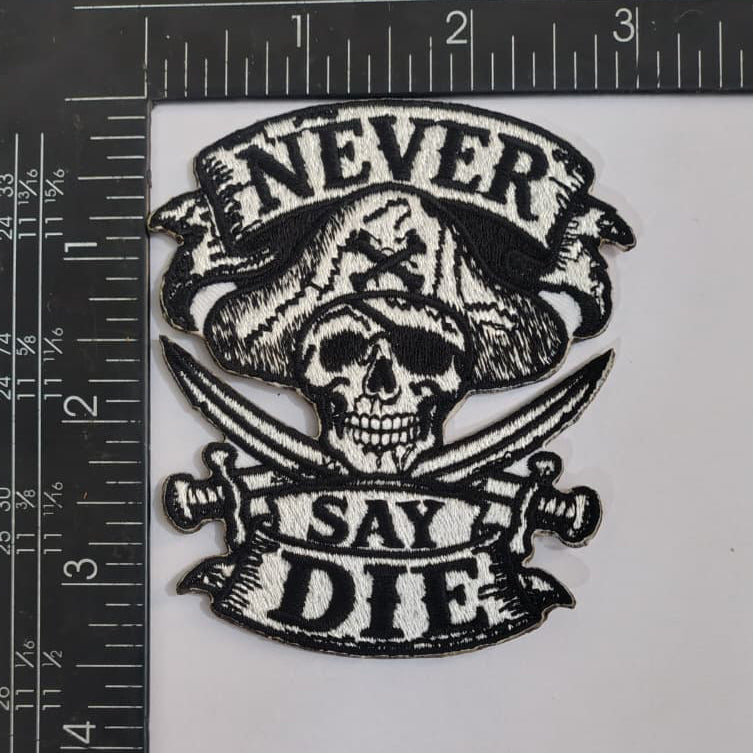 Wholesale Never Say Die Patch - Shady Front