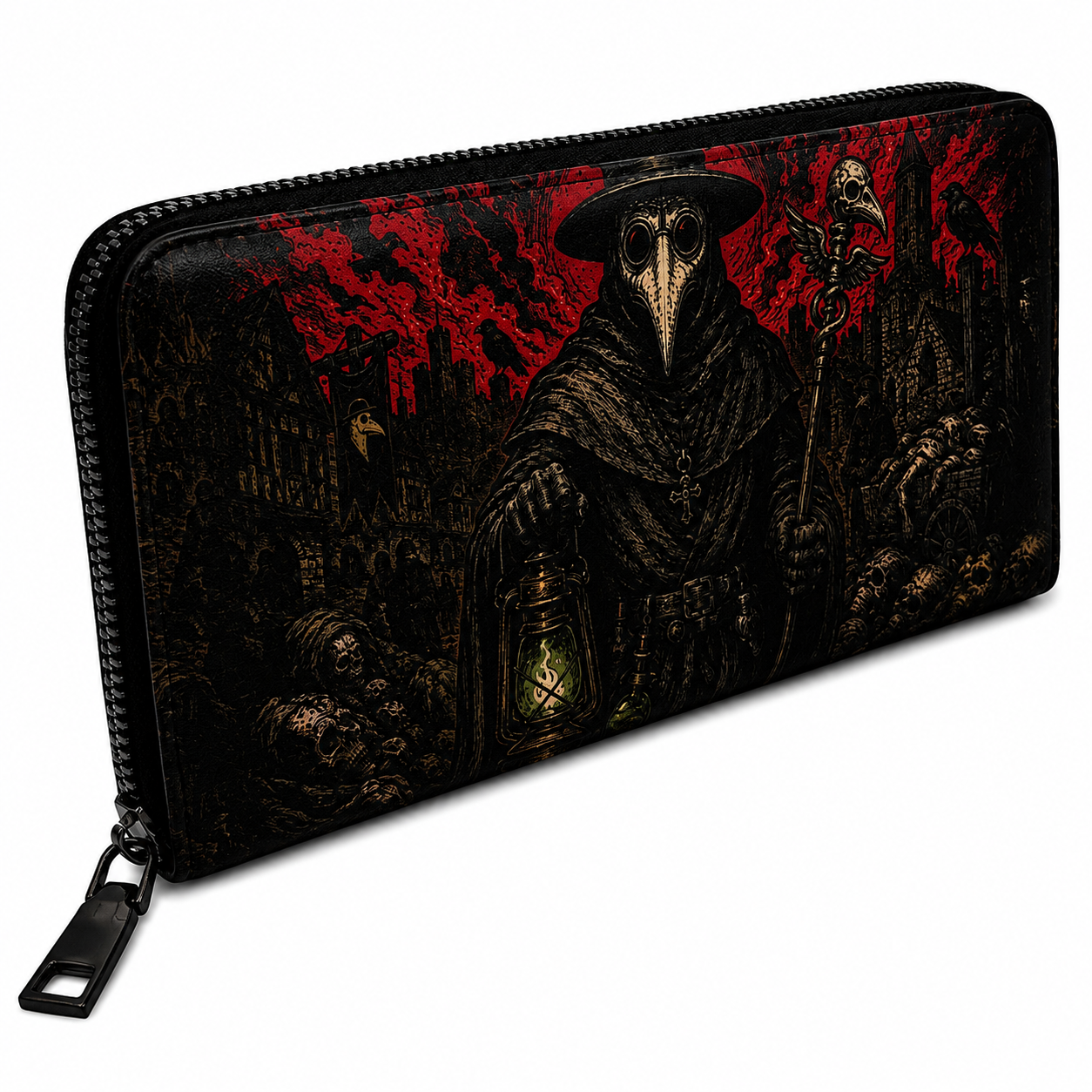 Wholesale The Black Lantern Clutch Wallet - Shady Front