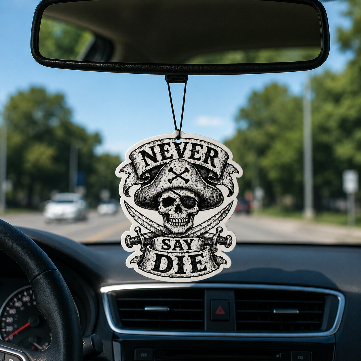 Wholesale Never Say Die Air Freshener - Shady Front