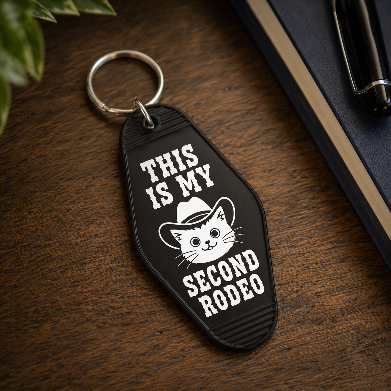 Wholesale This is My Second Rodeo Room Keychain - Shady Front