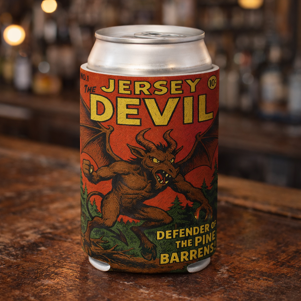 Jersey Devil Number One Can Cooler - Shady Front
