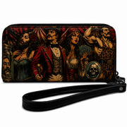 Wholesale Strange and Spectacular Oddities Clutch Wallet - Shady Front