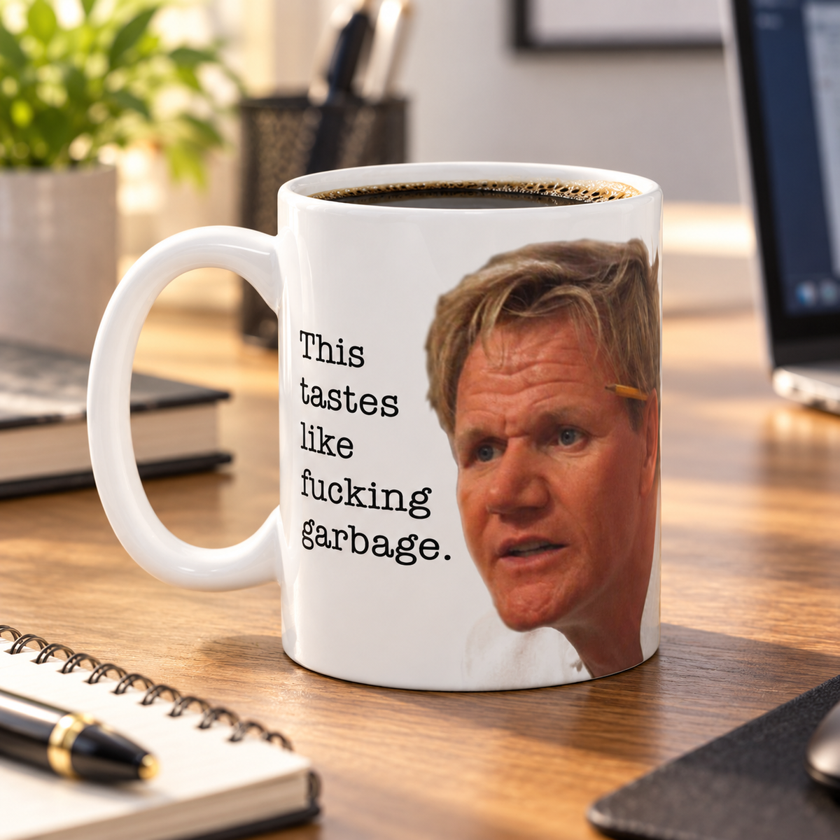 Wholesale This Tastes Like F--king Garbage Mug - Shady Front