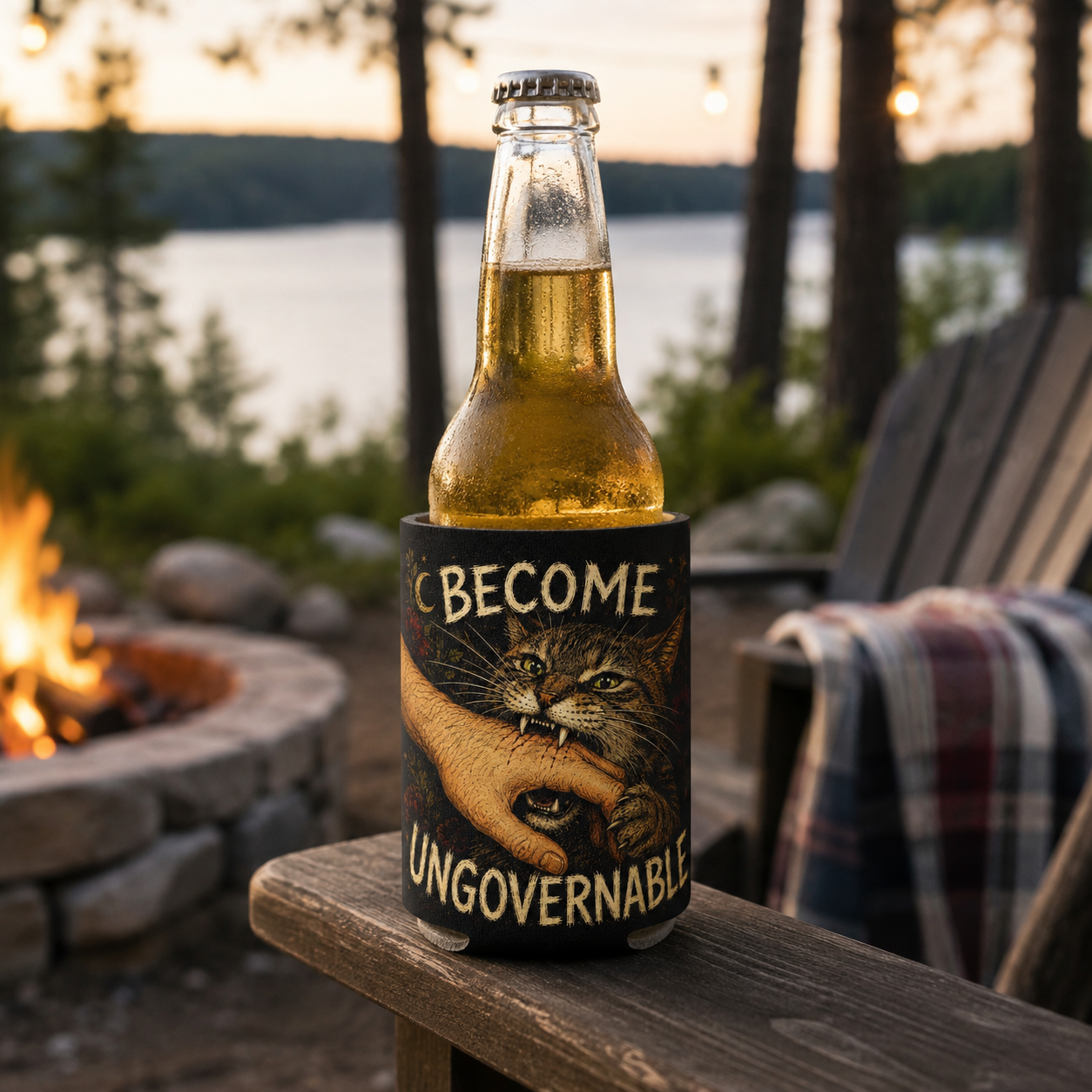 Wholesale Become Ungovernable Can Cooler - Shady Front