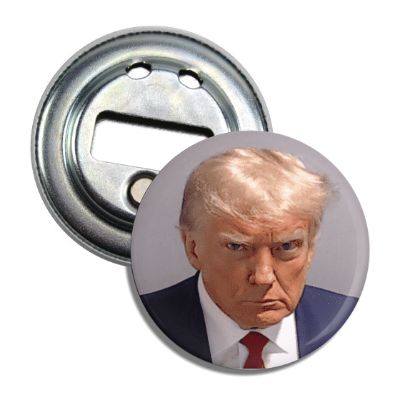Donald Trump Mugshot Magnet Bottle Opener