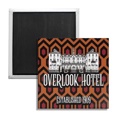The Shining "Overlook Hotel" Fridge Magnet - Shady Front