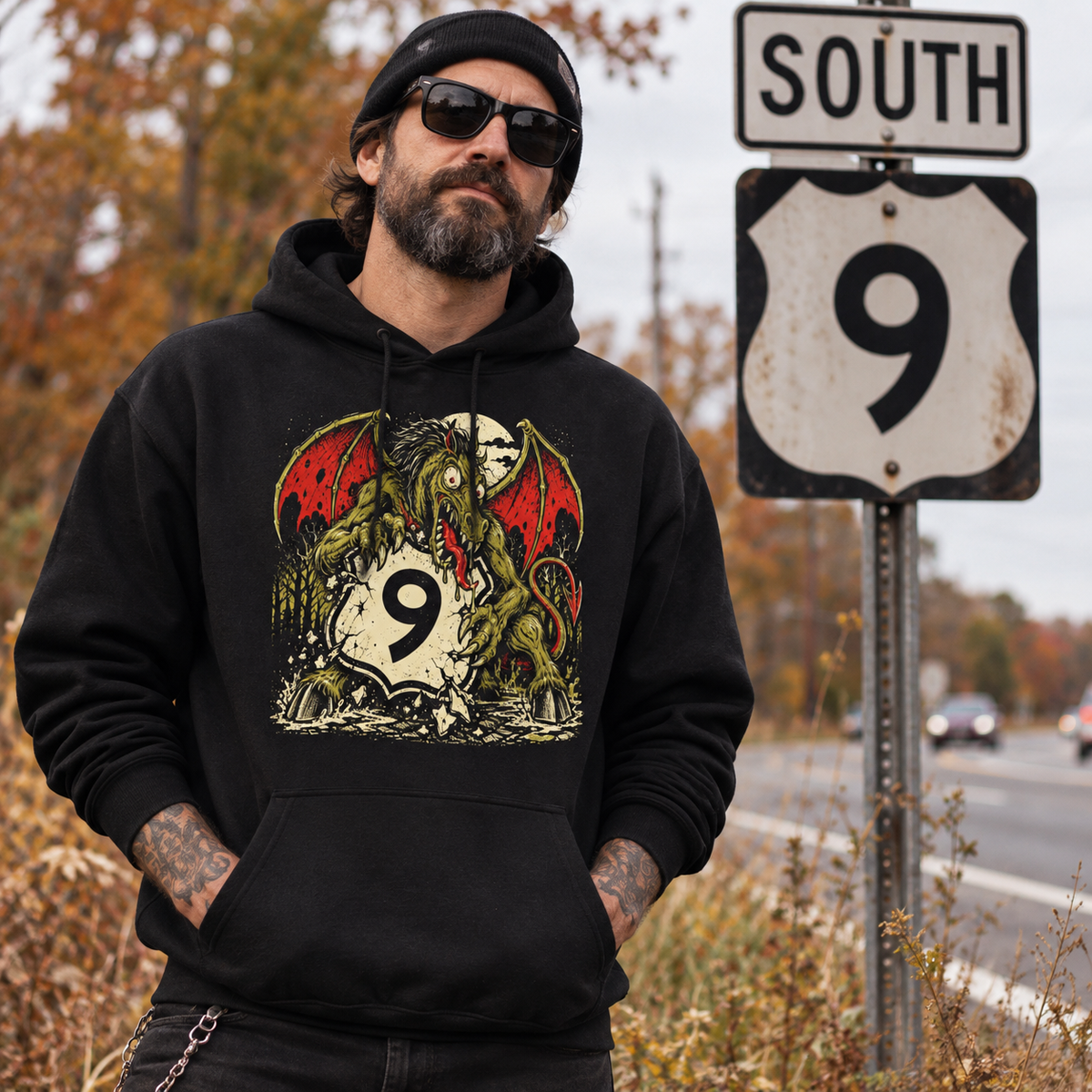 Wholesale Retro Jersey Devil Hoodie - Shady Front