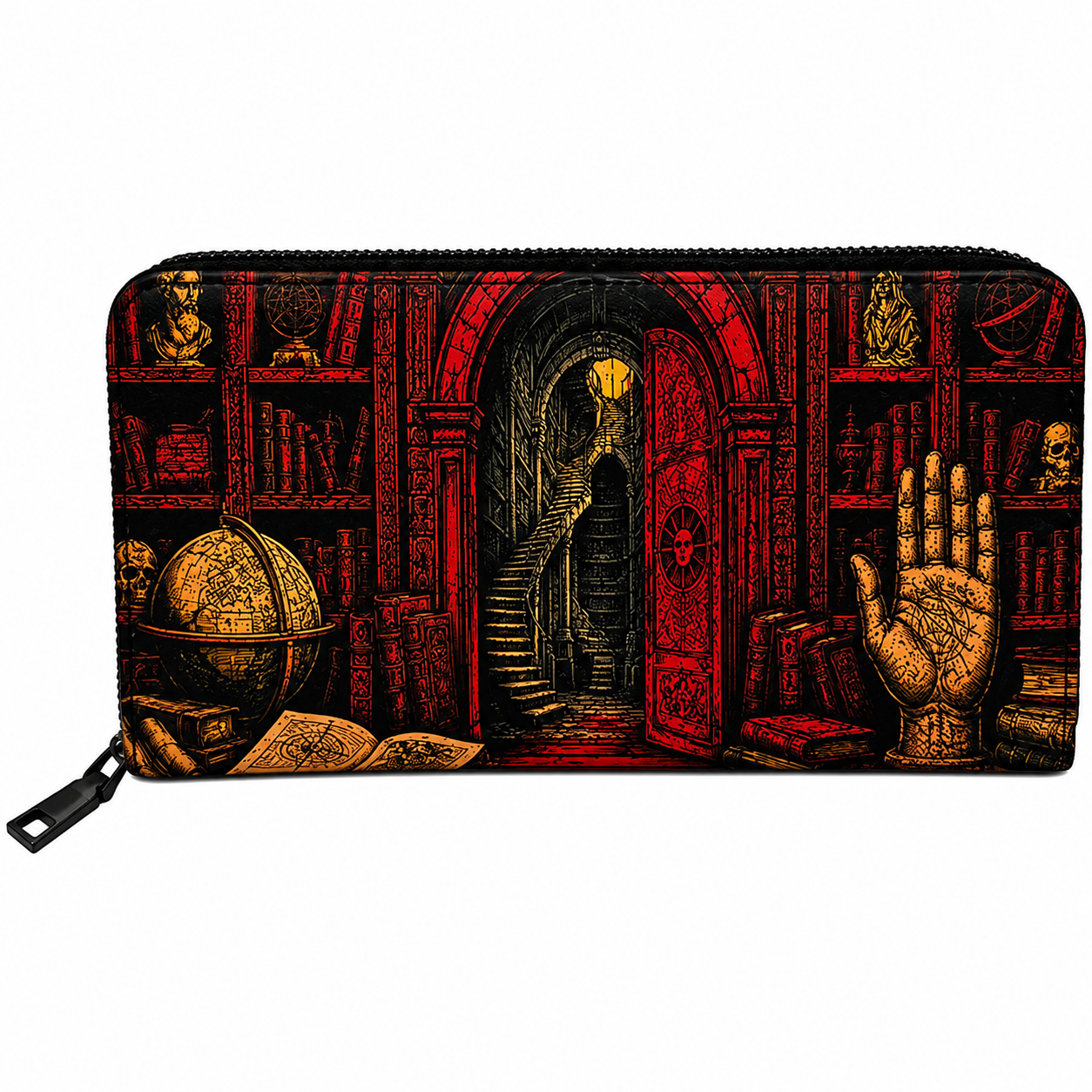 Wholesale Forbidden Library Clutch Wallet - Shady Front