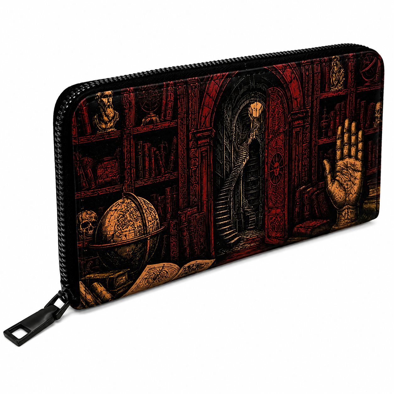 Wholesale Forbidden Library Clutch Wallet - Shady Front