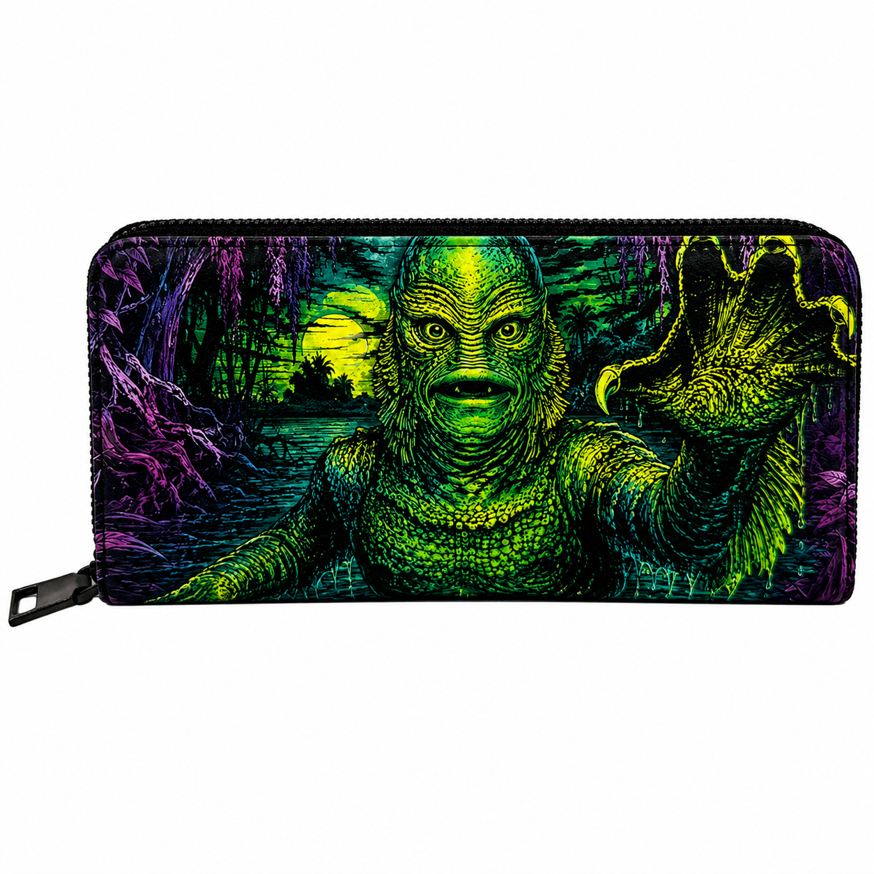 Wholesale Creature from the Black Lagoon Clutch Wallet - Shady Front