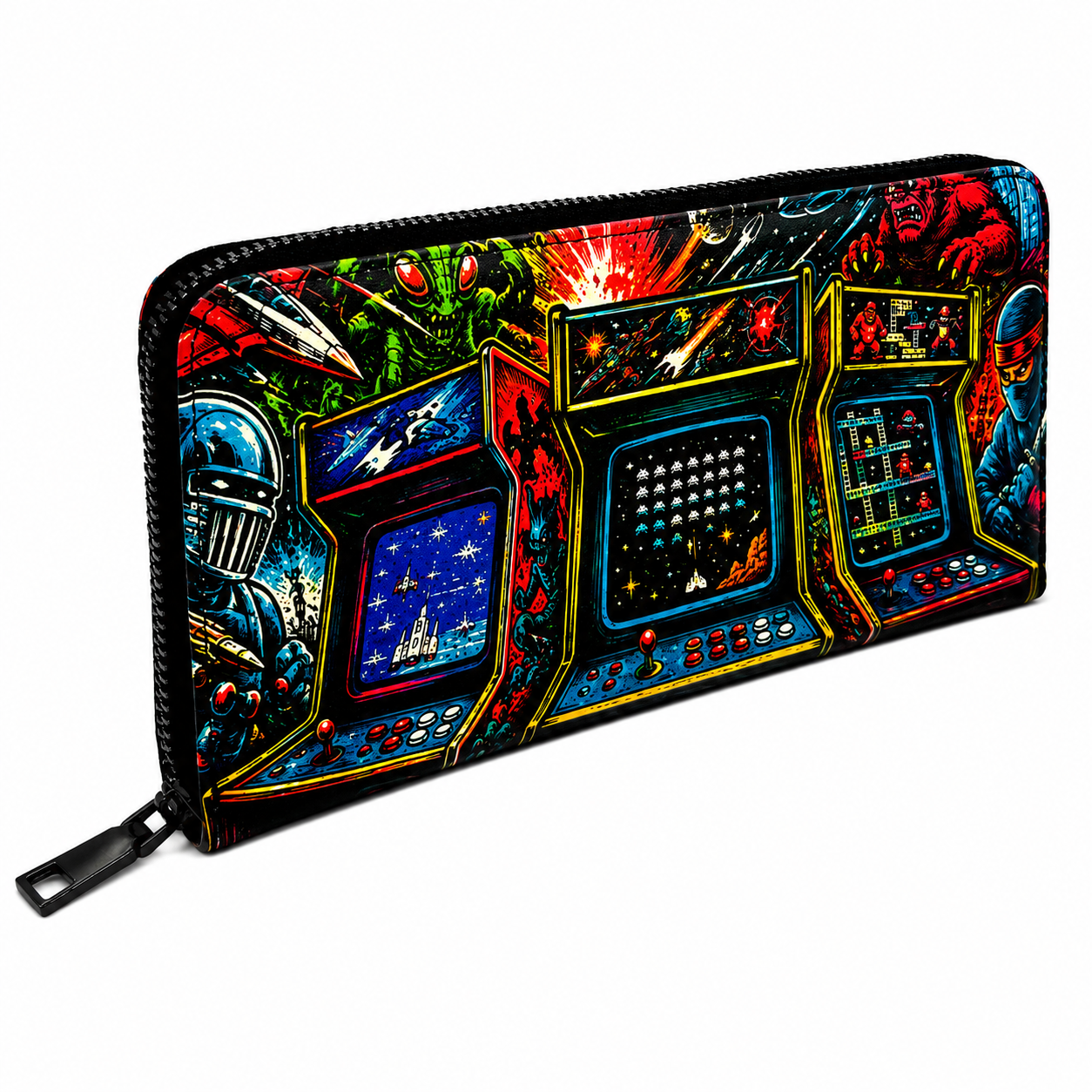 Wholesale Arcade After Dark Clutch Wallet - Shady Front