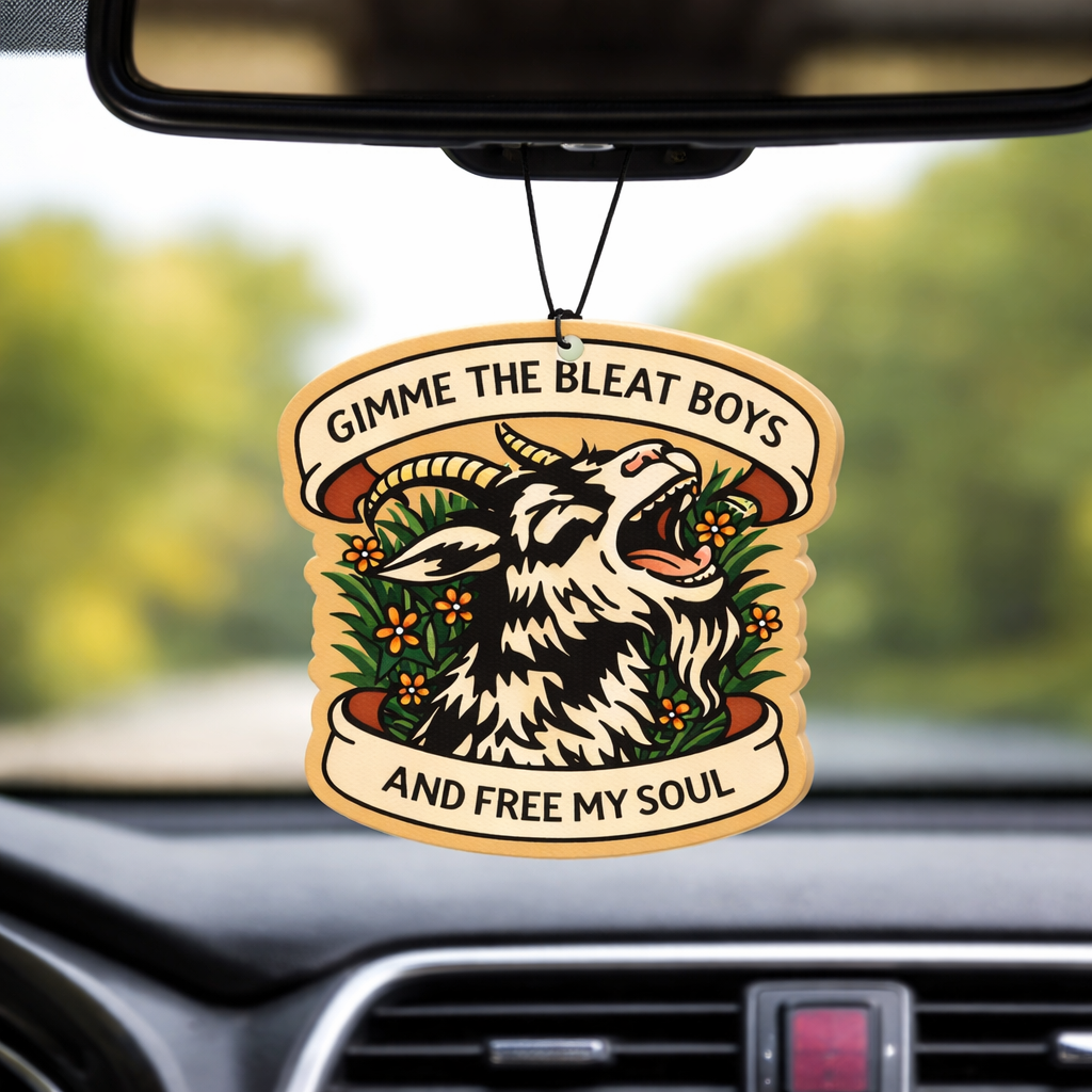 Gimme the Bleat Boys and Free My Soul Air Freshener - Shady Front