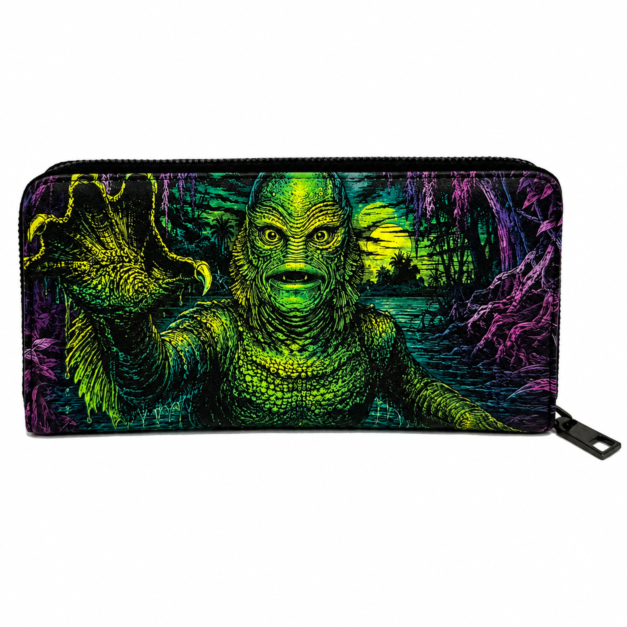 Wholesale Creature from the Black Lagoon Clutch Wallet - Shady Front