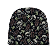Coffins and Skulls Beanie - Shady Front