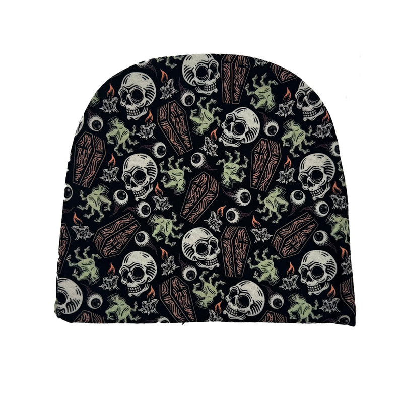 Coffins and Skulls Beanie Wholesale Supplier - Shady Front