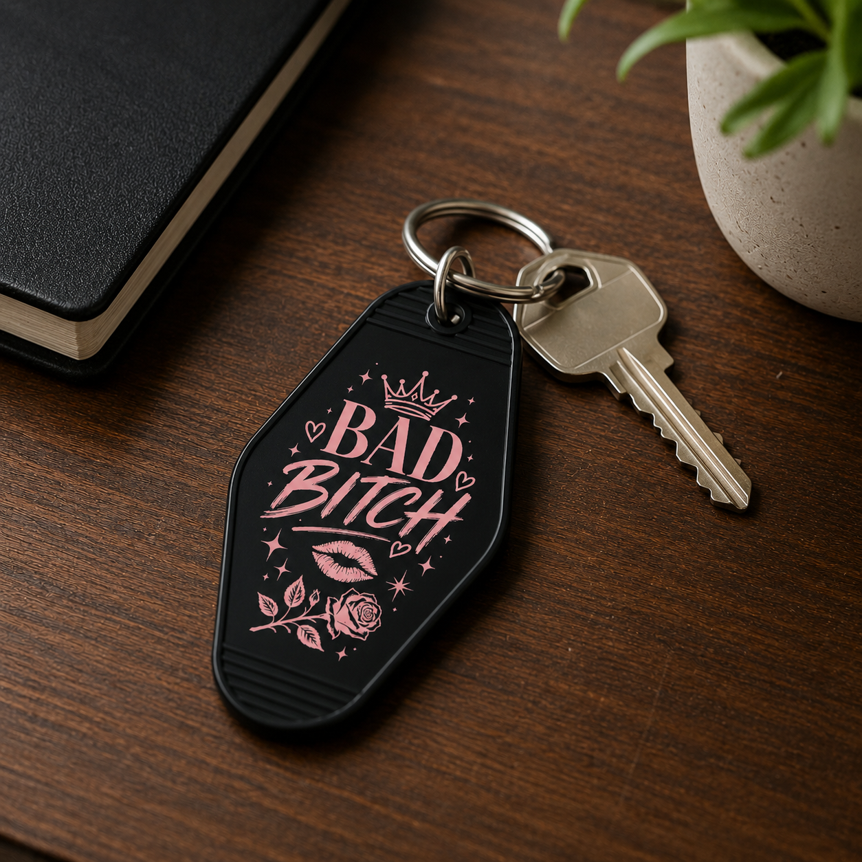 Wholesale Bad B-tch Room Keychain - Shady Front