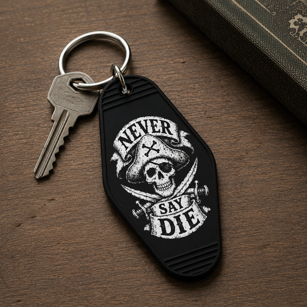 Wholesale Never Say Die Room Keychain - Shady Front