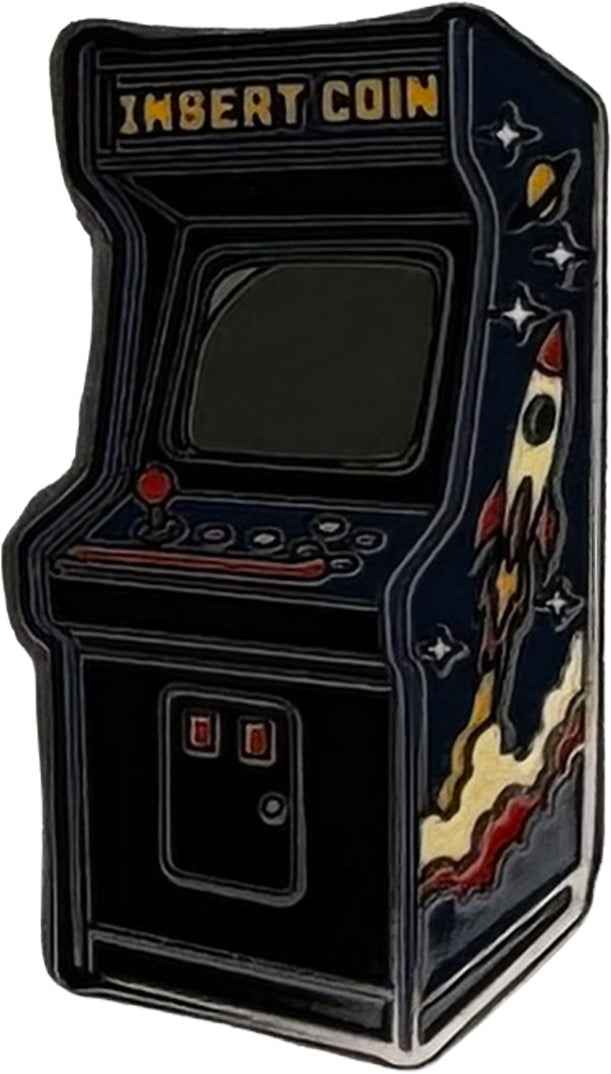 The Old Arcade Enamel Pin