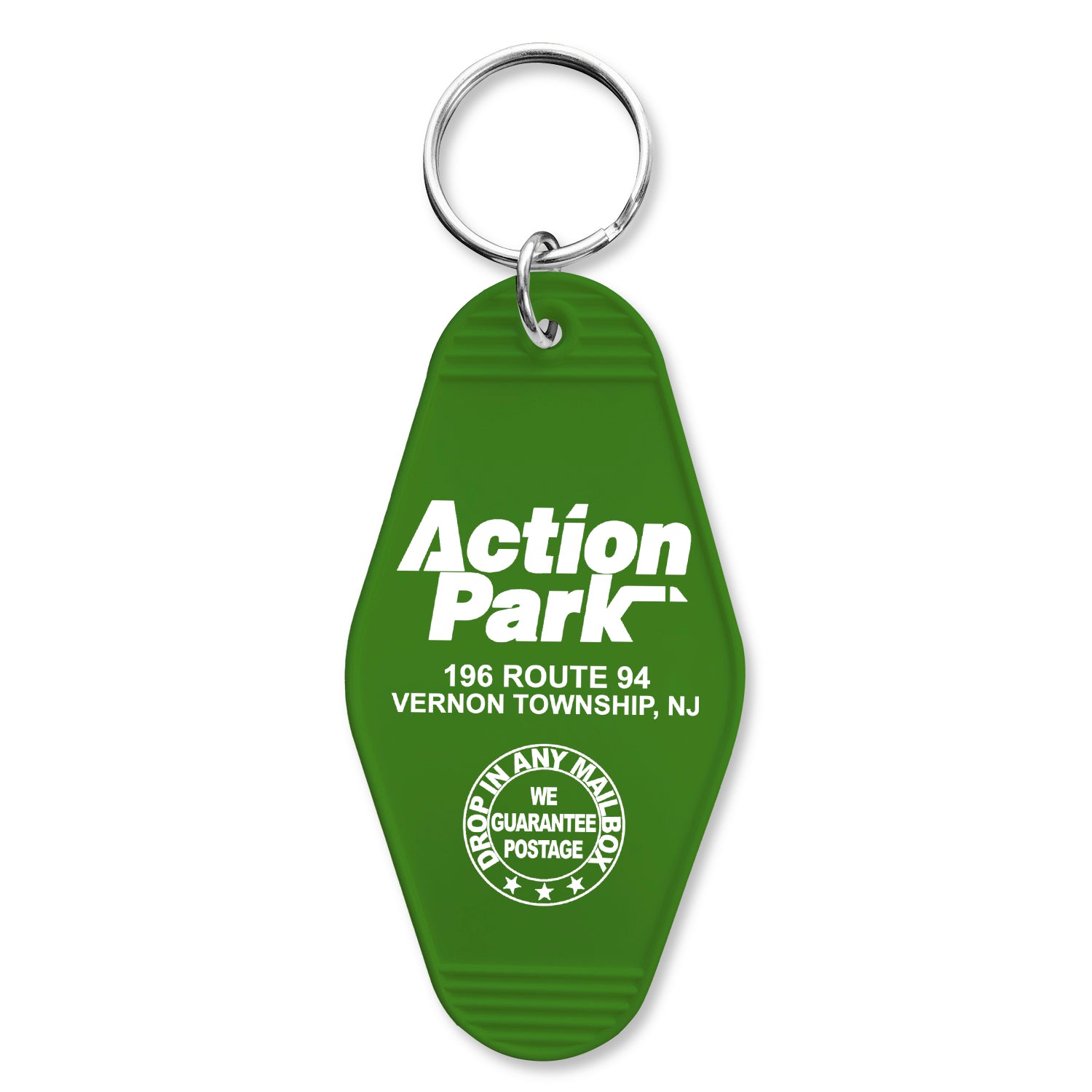 Action Park Room Keychain - Shady Front