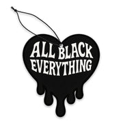 All Black Everything Air Freshener - Shady Front