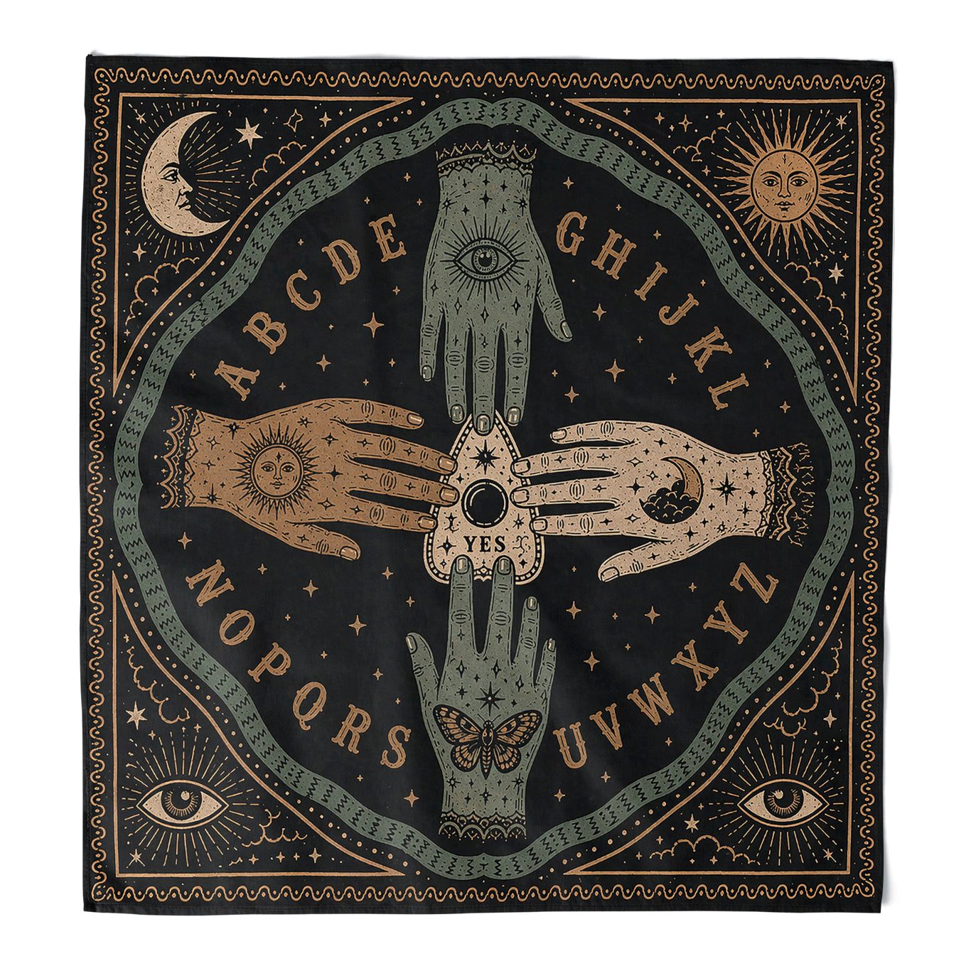 Wholesale All Hands On Deck Bandana - Shady Front