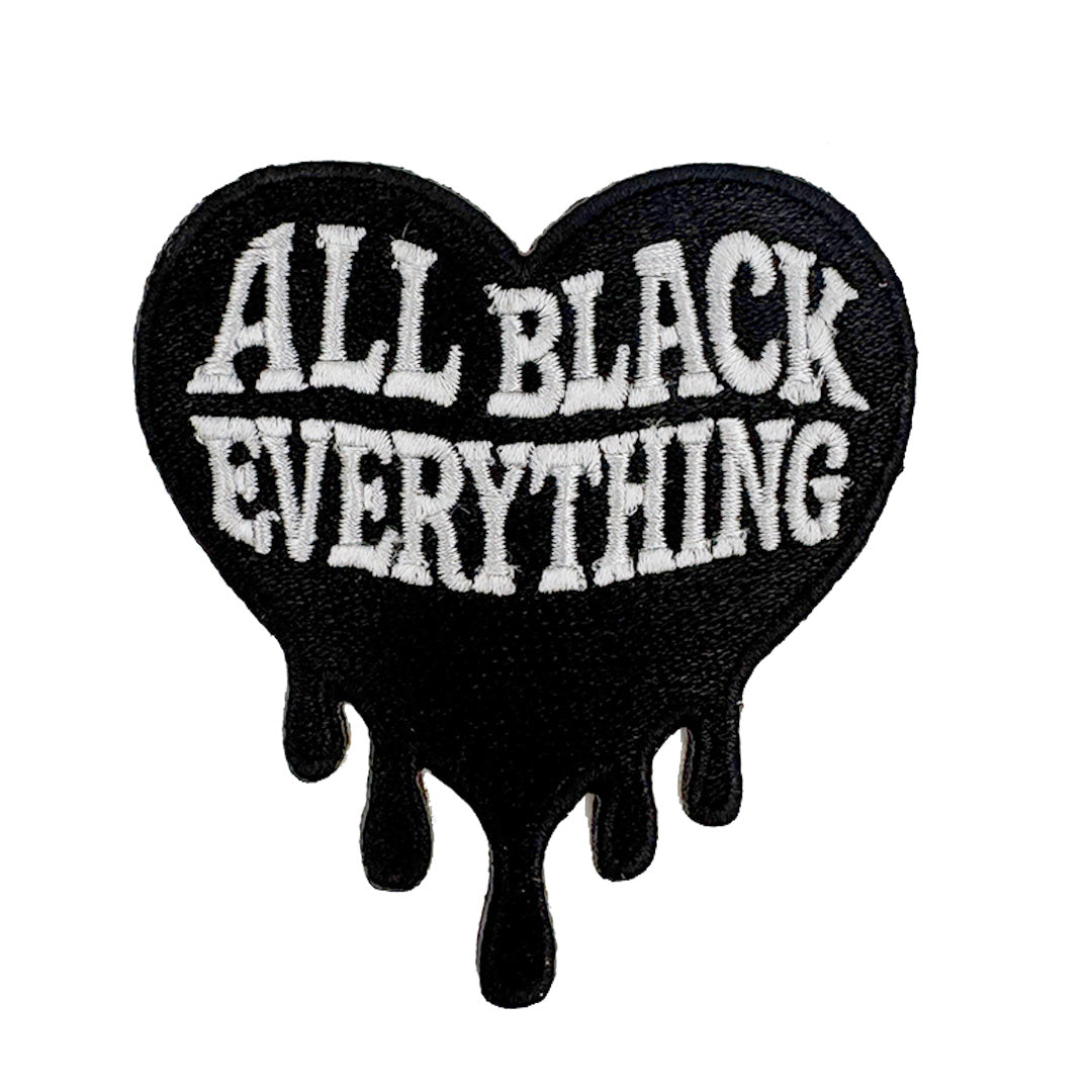 All Black Everything Patch - Shady Front