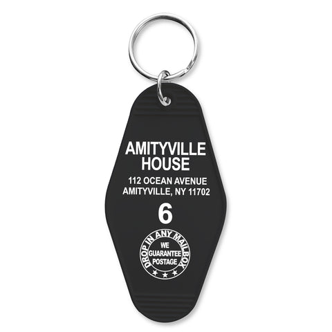 Amityville House Room Keychain