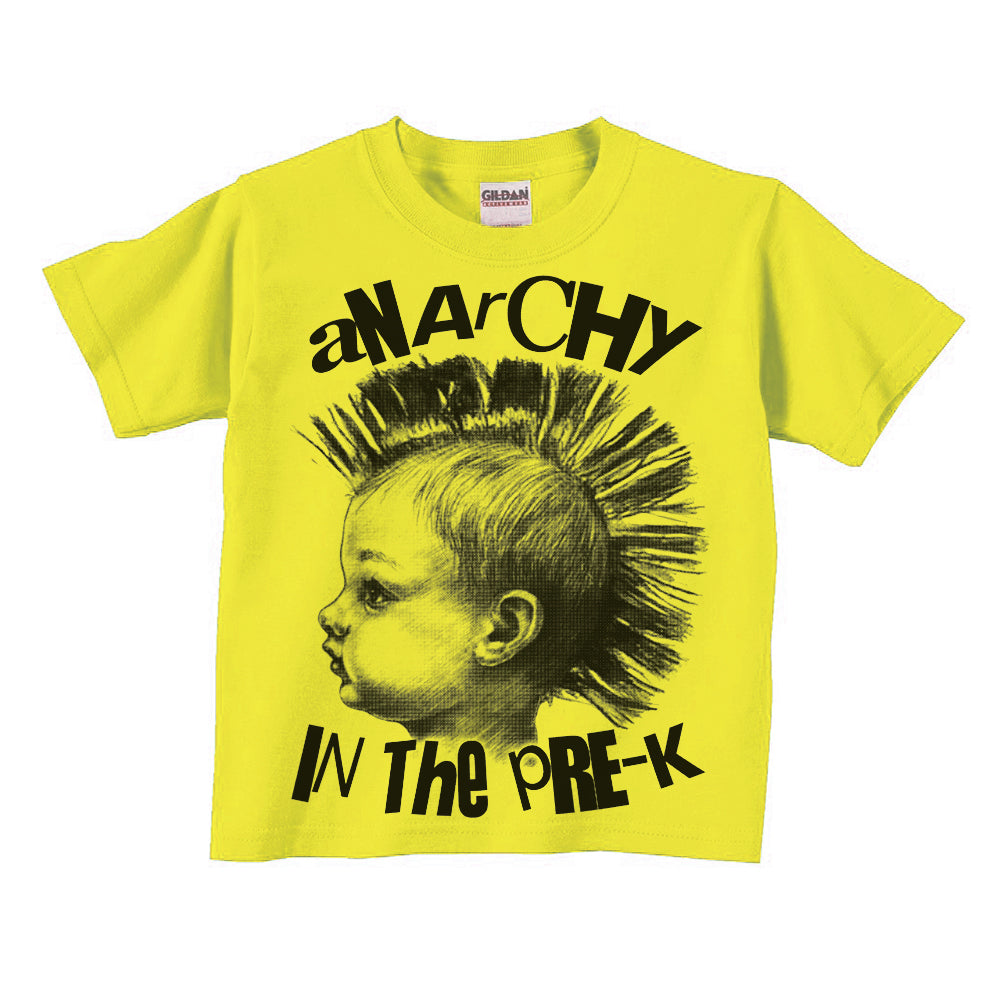 Anarchy in the Pre-K Kids Shirt - Shady Front