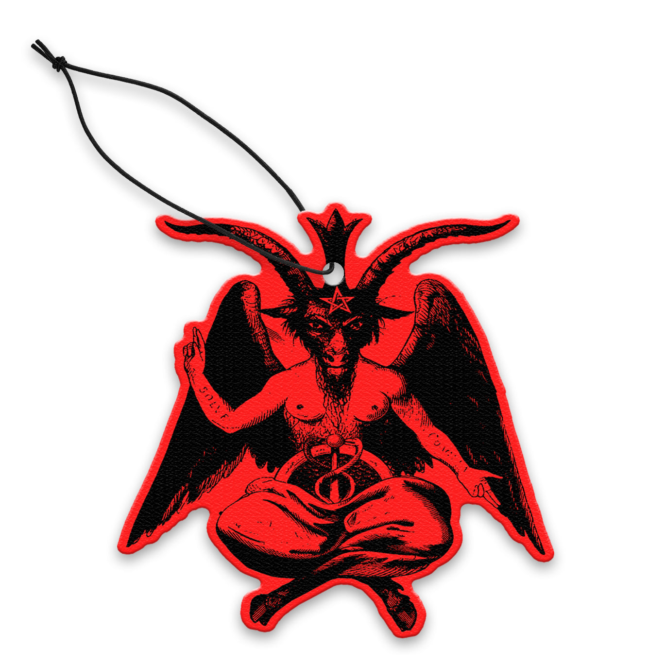 Baphomet Air Freshener - Shady Front