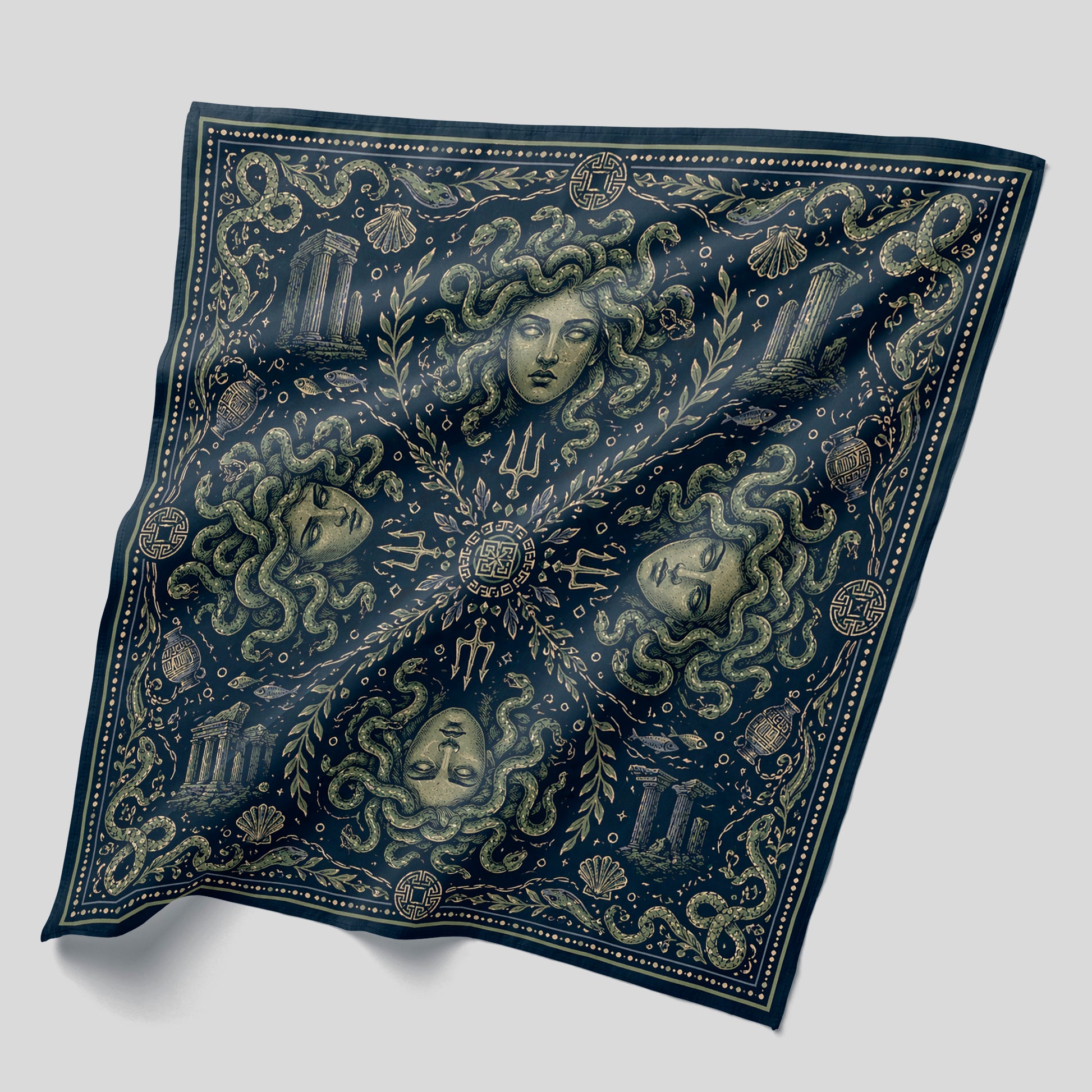 Wholesale Beware of Her Gaze Bandana -Shady Front