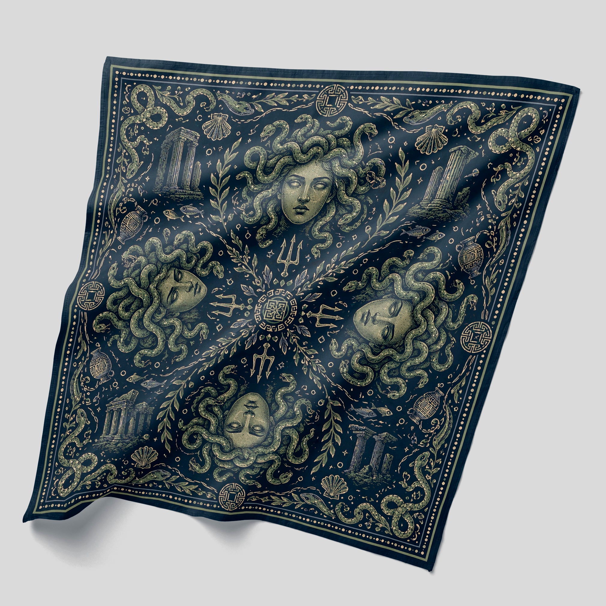 Wholesale Beware of Her Gaze Bandana -Shady Front
