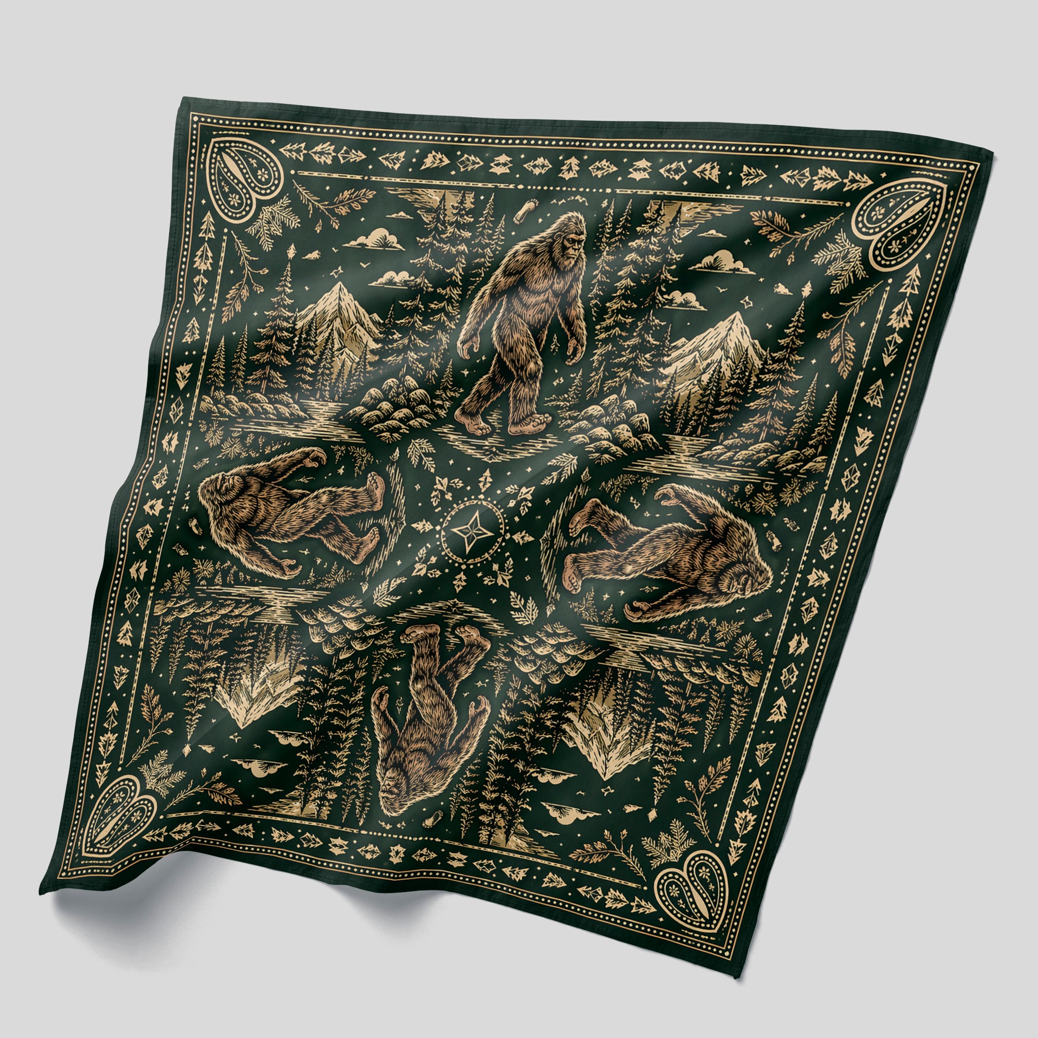 Wholesale Bigfoot Lives Bandana - Shady Front