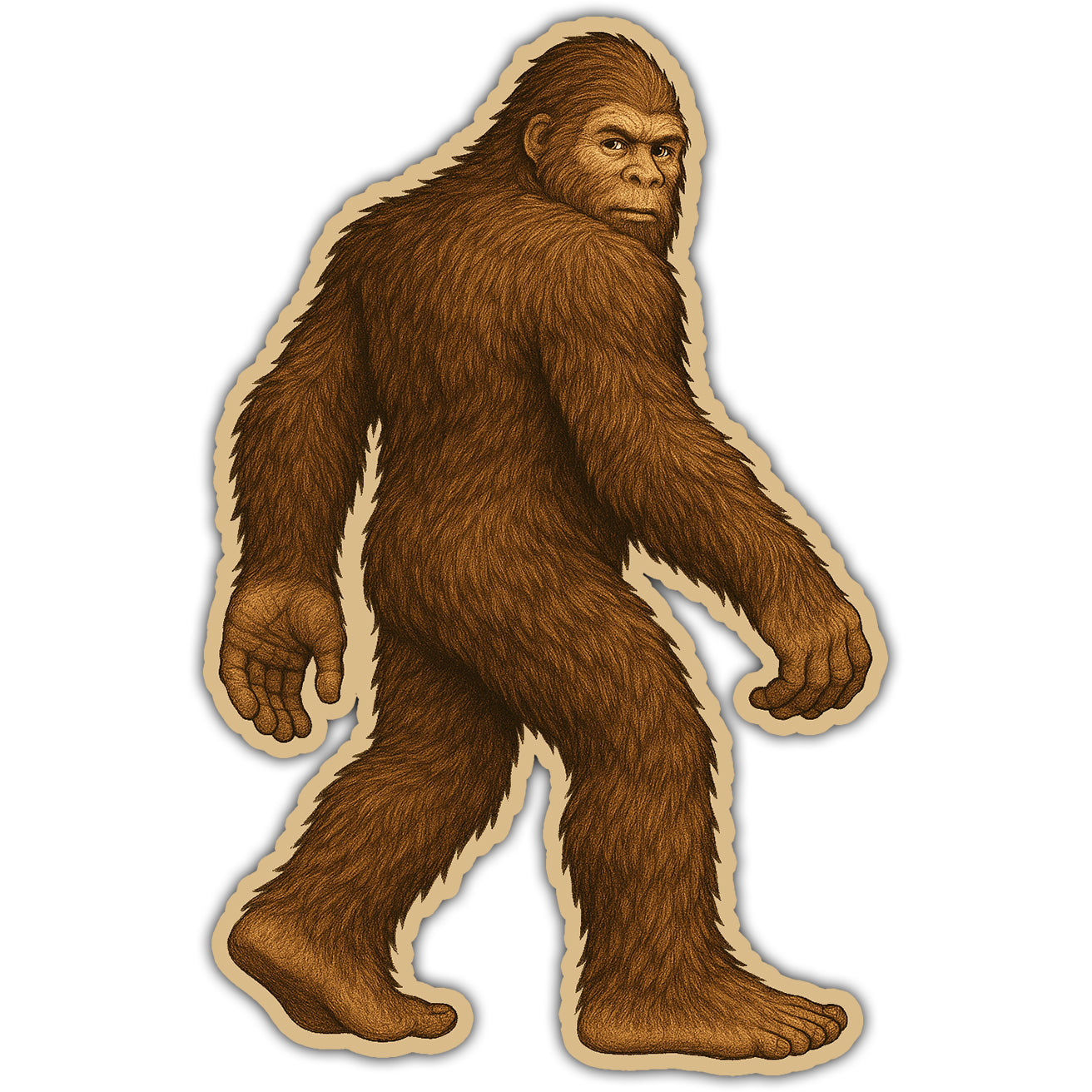 Bigfoot Sticker - Shady Front