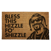 Bless This Hizzle Fo Shizzle Door-Mat - Shady Front
