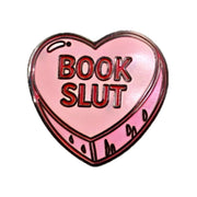 Book Slut Enamel Pin - Shady Front