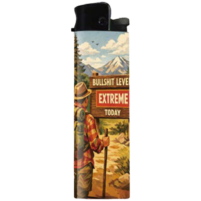 Bullsh-t Levels Extreme Lighter Wholesale Supplier - Shady Front