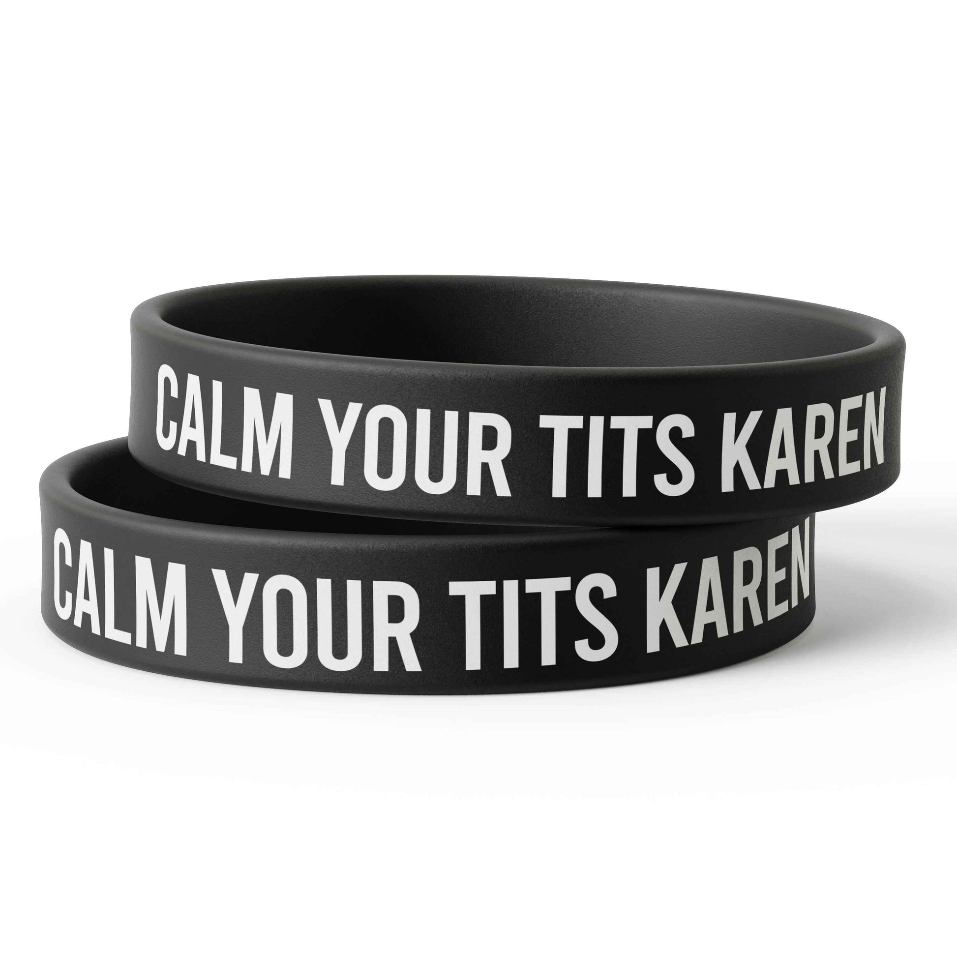 Calm Your T-ts Karen Silicone Wristband