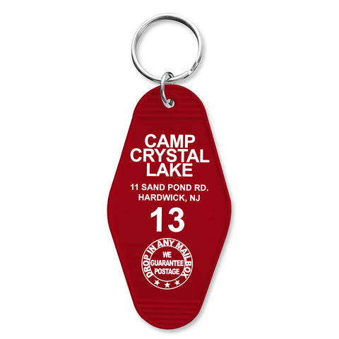 Camp Crystal Lake Room Keychain