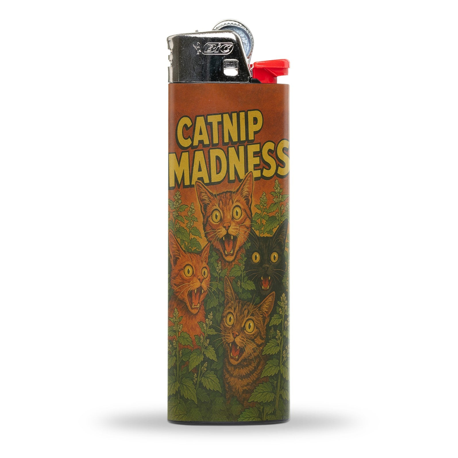 Catnip Madness Lighter - Shady Front