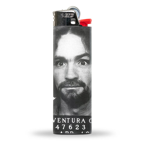 Charles Manson Mugshot Lighter